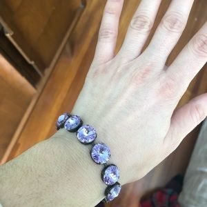 Purple bracelet